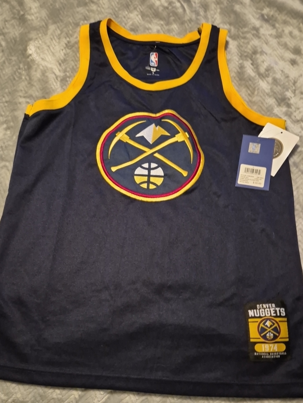 NBA Denver Nuggets Jokic Jersey NWT